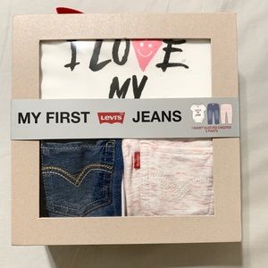 My First Levi’s Jeans 3 Piece Infant Set